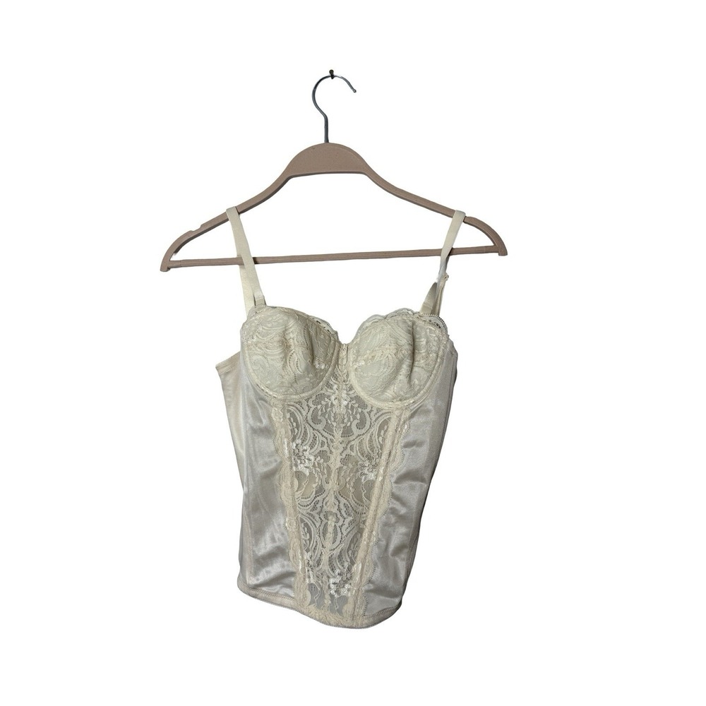 Wacoal beige bustier underbust 75 bust 85 A75